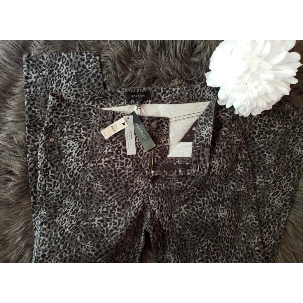 Talbots| Cheetah Print Jeans - Picture 6 of 6